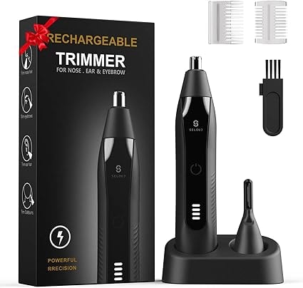 Selouj 3-in-1 USB-C Rechargeable Precision Trimmer & Detailer