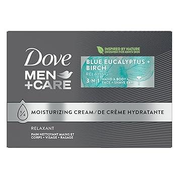 Dove Men+Care Elements Blue Eucalyptus and Birch 3-in-1 Cleanser Bar