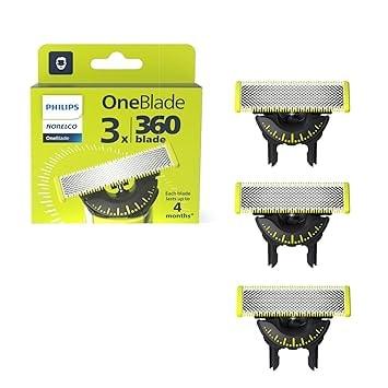 Philips Norelco OneBlade 360 Replacement Blades - 3 Count - Image 1