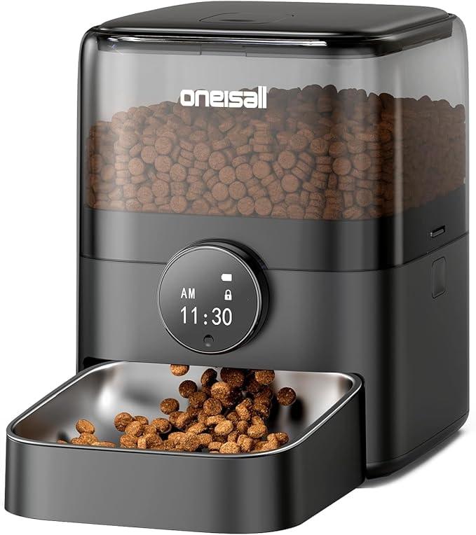 oneisall Automatic Cat Feeder 3L