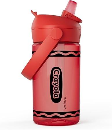 CamelBak Crayola Flip Straw Kids Water Bottle 14oz