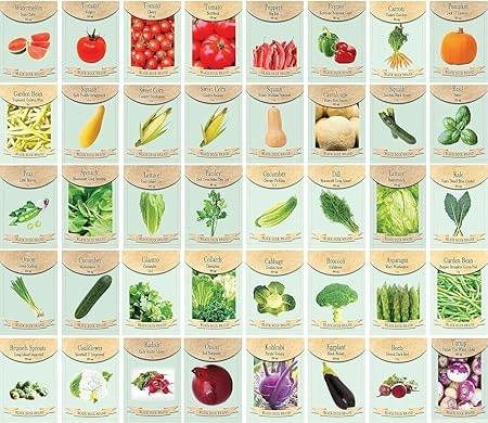 Freedom Farms 40-Ct Assorted Vegetable Seed Packets