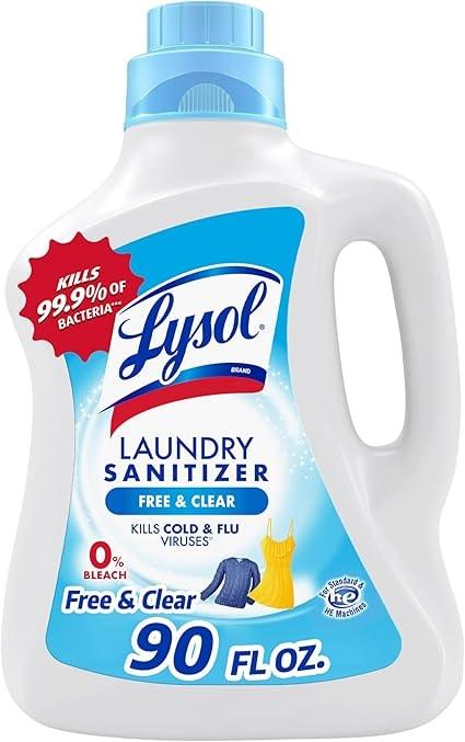 Lysol Laundry Sanitizer Free & Clear Odor Eliminator