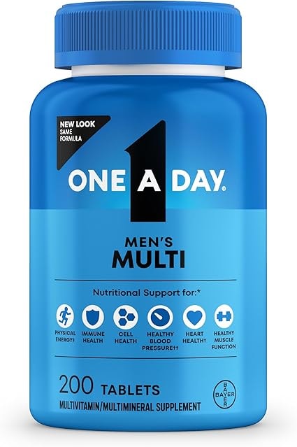 One A Day Men's Complete Multivitamin Supplement, 200 Count