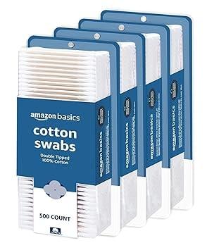 Amazon Basics Cotton Swabs - 2000 Count