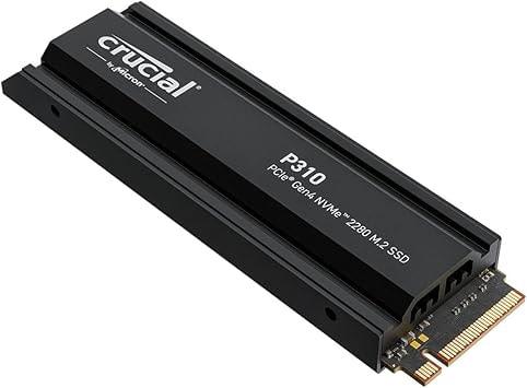 Crucial P310 4TB PCIe Gen4 NVMe M.2 SSD with Heatsink