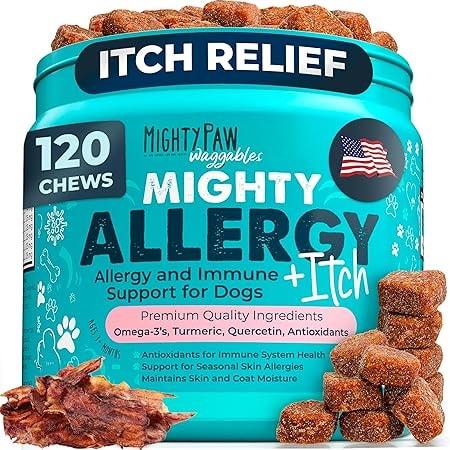 Mighty Paw Waggables Allergy Immune + Itch Support Dog Chews
