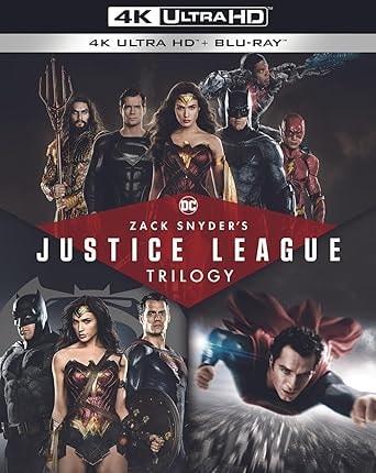 Zack Snyder's Justice League Trilogy 4K Ultra HD + Blu-ray