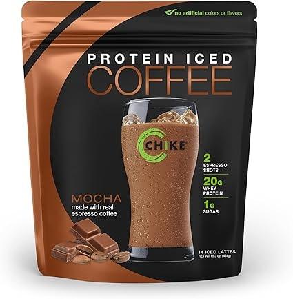 Chike High Protein Iced Coffee - Mocha & Caramel Flavors
