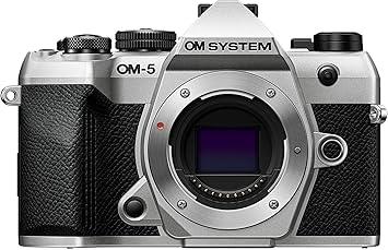 OM SYSTEM OM-5 Mirrorless Camera Body Silver