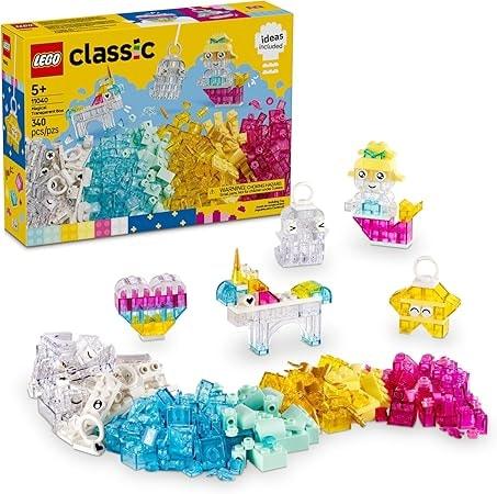 LEGO Classic Magical Transparent Box Building Set 11040