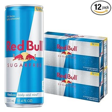 Red Bull Sugar Free Energy Drink 8.4 Fl Oz 24 Pack