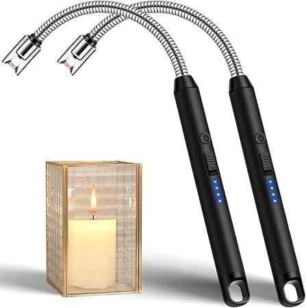 LcFun 2-Pack USB-C Rechargeable Electric Candle Lighter