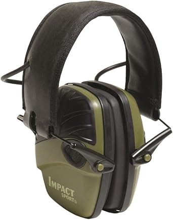 Howard Leight Impact Sport Electronic Earmuff - Green