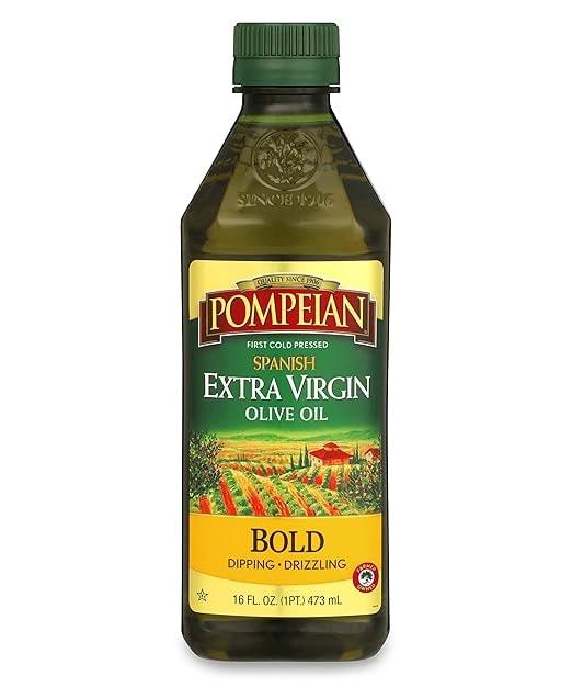 Pompeian Spanish Bold Extra Virgin Olive Oil, 16 Oz
