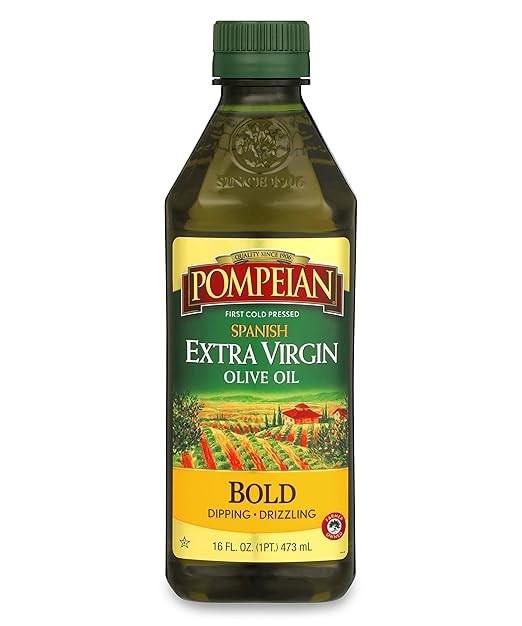 Pompeian Spanish Bold Extra Virgin Olive Oil, 16 Oz