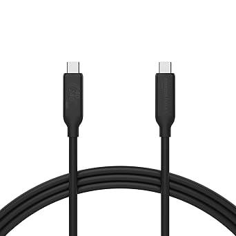 Amazon Basics 3.3' 240W USB-C to USB-C 4 Fast Charger Cable