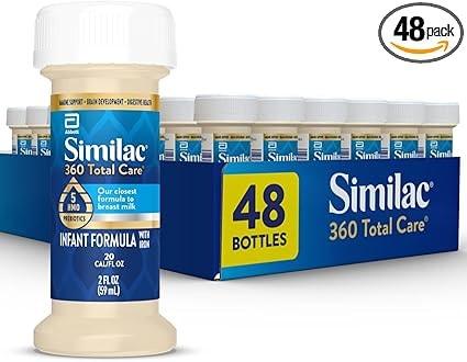 Similac 360 Total Care Infant Formula - 2 Oz Bottles