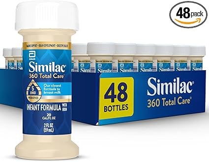 Similac 360 Total Care Infant Formula - 2 Oz Bottles