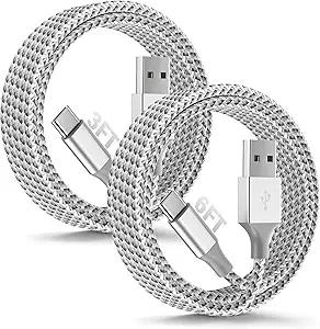 SwaggWood USB-A to USB-C Charging Cable 2-Pack