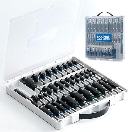 toolant 34-Piece Magnetic Nut Driver Bit Set