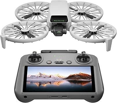 DJI Flip Camera Drone with RC 2 Screen Remote Controller