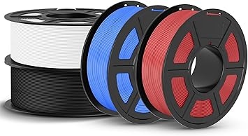 JAYO 4-Pack 1.1KG 1.75mm PLA 3D Printer Filament Bundle