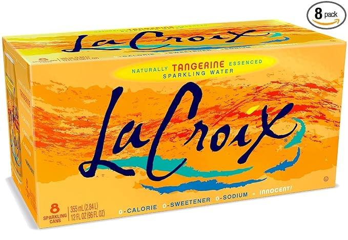 La Croix Sparkling Water, 12-Oz Cans, 8-Pack