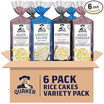 Quaker Rice Cakes Variety Pack - 6 Count