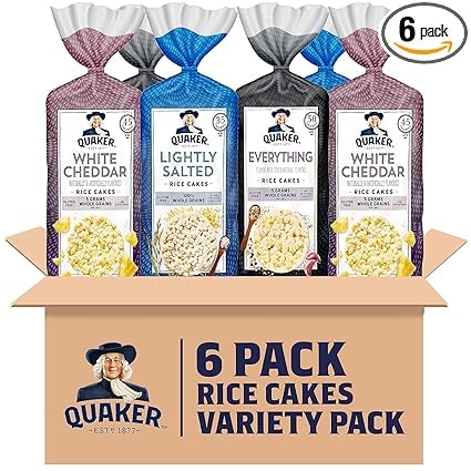 Quaker Rice Cakes Variety Pack - 6 Count