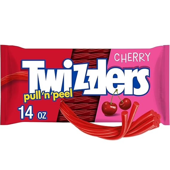 Twizzlers 14-Oz Cherry Pull 'n' Peel Licorice Style Chewy Candy