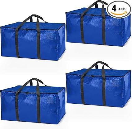 ClearSpace Heavy Duty Moving Storage Bags - 4 Pack