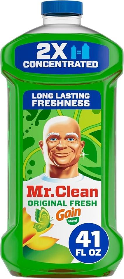 Mr. Clean All Purpose Cleaner, Gain Scent, 41 Oz