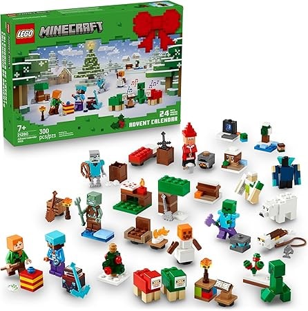 LEGO Minecraft Advent Calendar 2025 (21280) - 300 Pieces