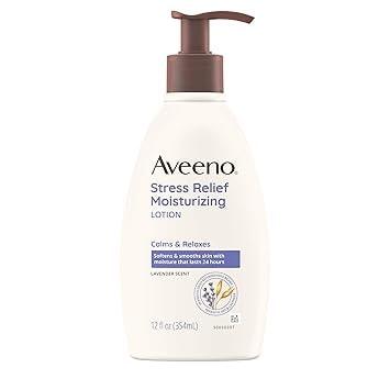 Aveeno Stress Relief Moisturizing Body Lotion with Lavender