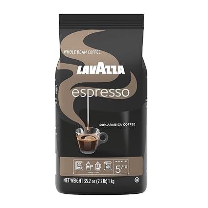 Lavazza Espresso Whole Bean Coffee, Medium Roast, 2.2 Lb