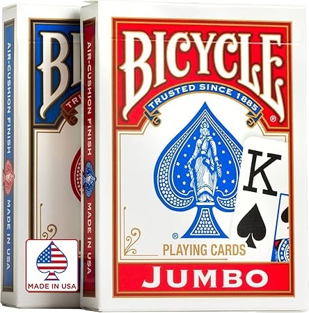 Bicycle Jumbo Index Playing Cards - 2 Pack