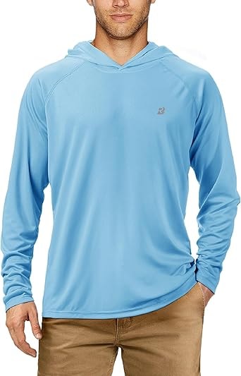 Roadbox Men's UPF 50+ Long Sleeve Fishing Shirt