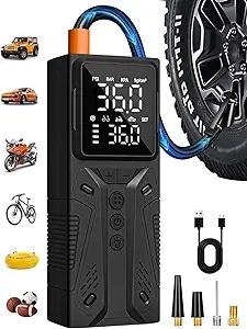 AIRSURE Portable 150PSI Cordless Air Compressor & Tire Inflator