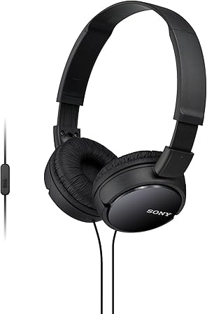 Sony ZX Series Wired On-Ear Headphones with Microphone