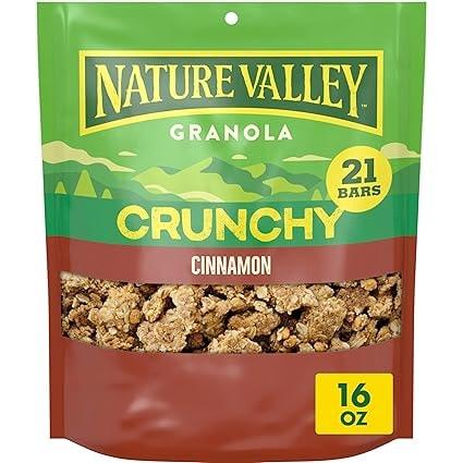Nature Valley Crunchy Cinnamon Granola 16 oz Pouch