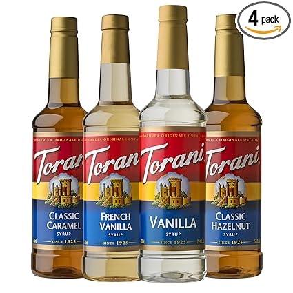 Torani 4-Pack 25.4-Oz Syrup Variety Pack