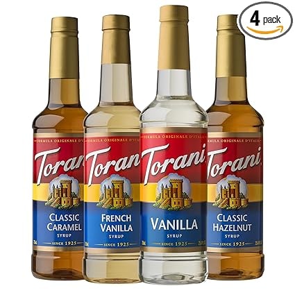 Torani 4-Pack 25.4-Oz Syrup Variety Pack