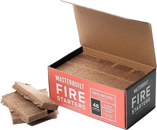 Masterbuilt 48-Count All-Natural Odorless Wax Fire Starters