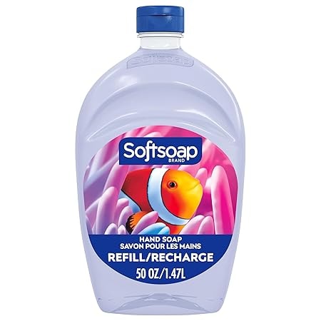 Softsoap Clear Liquid Hand Soap Refill, Refreshing Clean Scent