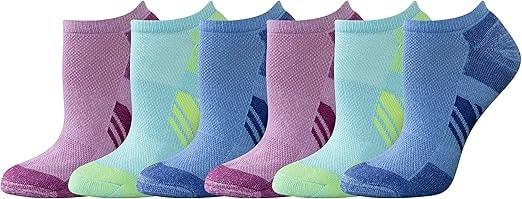 Amazon Essentials Women's Performance Cushioned No-Show Athletic Socks