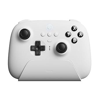 8Bitdo Ultimate Bluetooth Controller with Charging Dock (White)