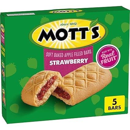 Mott's Soft Baked Apple Filled Bars, 5-Pack - Image 1