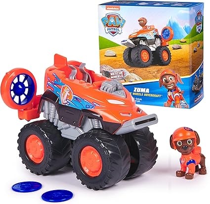 Paw Patrol Rescue Wheels Zuma Hovercraft Toy with Figure