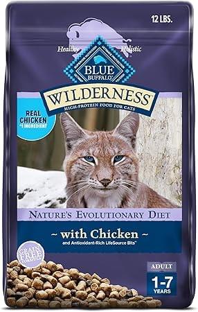 Blue Buffalo Wilderness Chicken Dry Cat Food